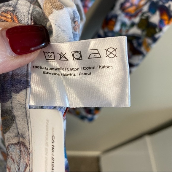 men's OLYMP colourful butterfly novelty print shirt large - Picture 9 of 9